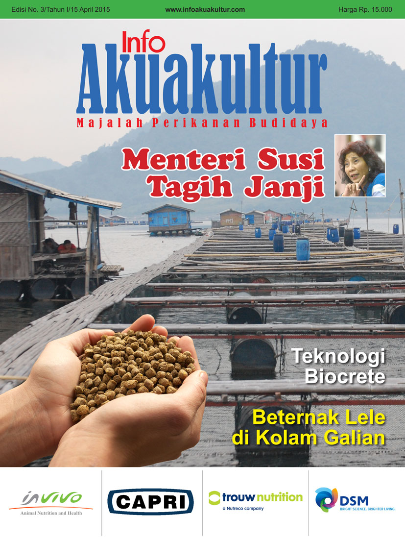 Menteri Susi Tagih Janji Pengusaha Pakan Ikan (Info Akuakultur Edisi April 2015)