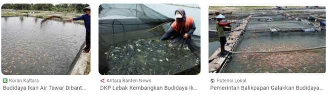  Penangkapan Hasil Budidaya Air